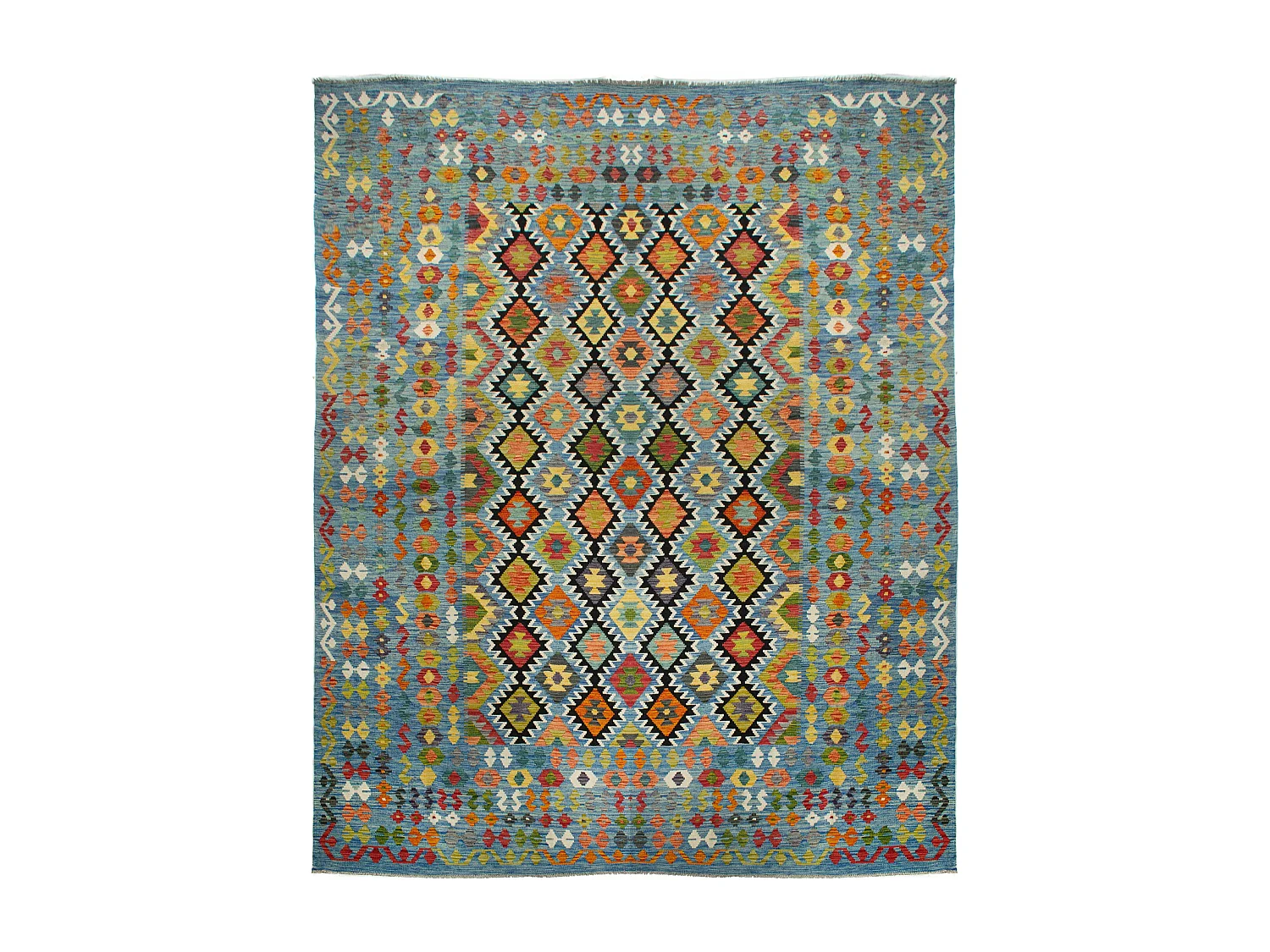Kilim afegão | 317 x 396 cm