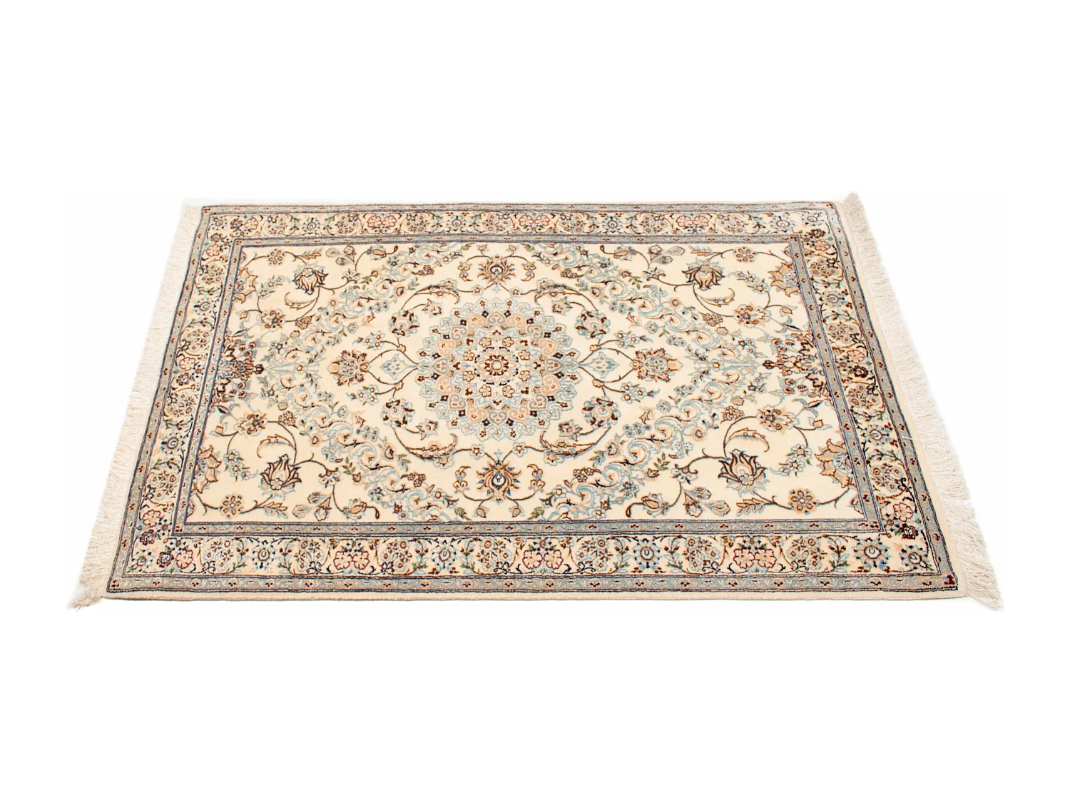 Tappeto Persiano Nain 6La | 89×136 cm