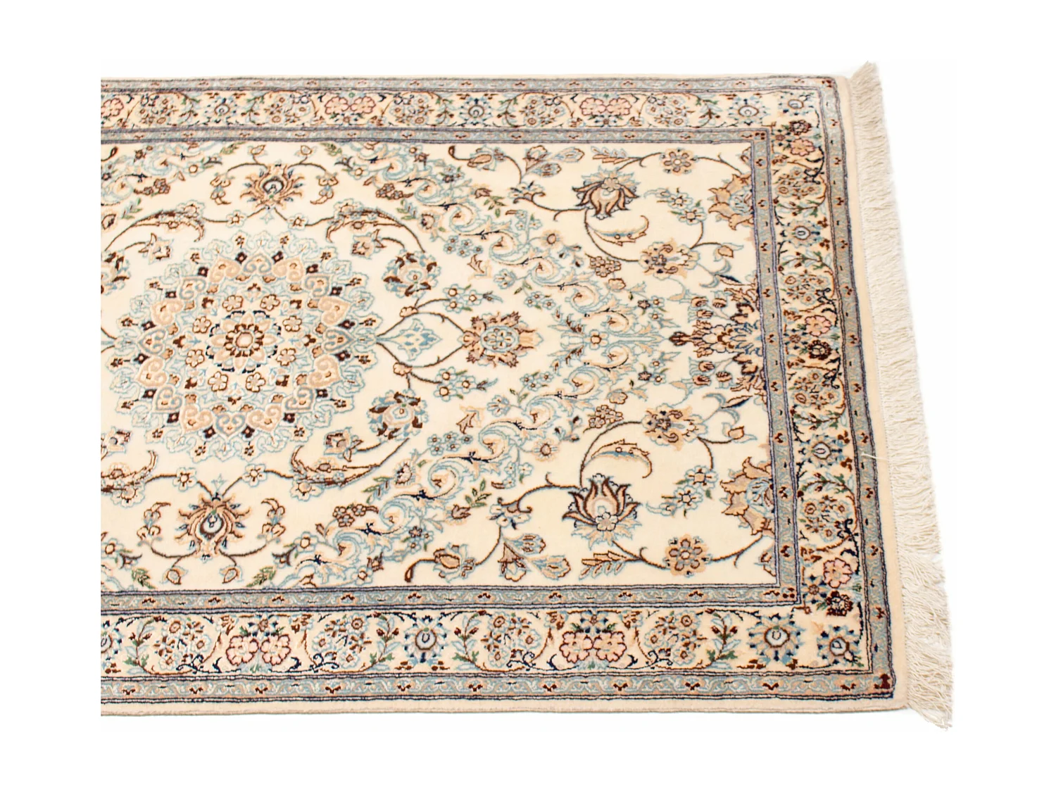 Tappeto Persiano Nain 6La | 89×136 cm