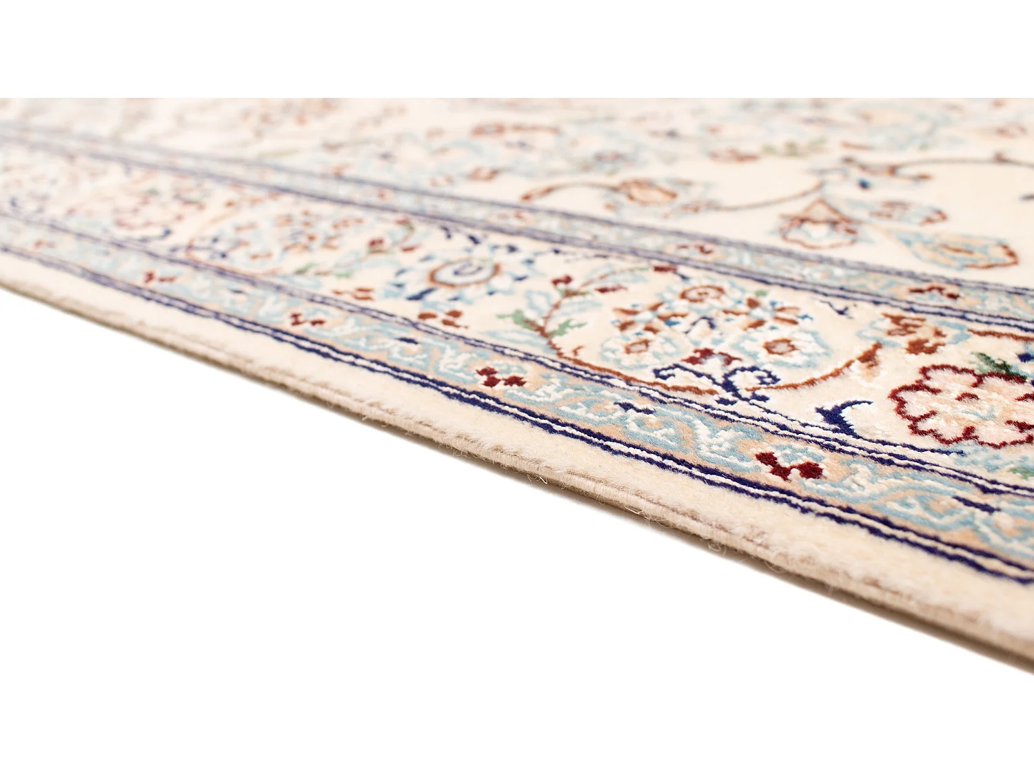 Tappeto Persiano Nain 6La | 89×136 cm