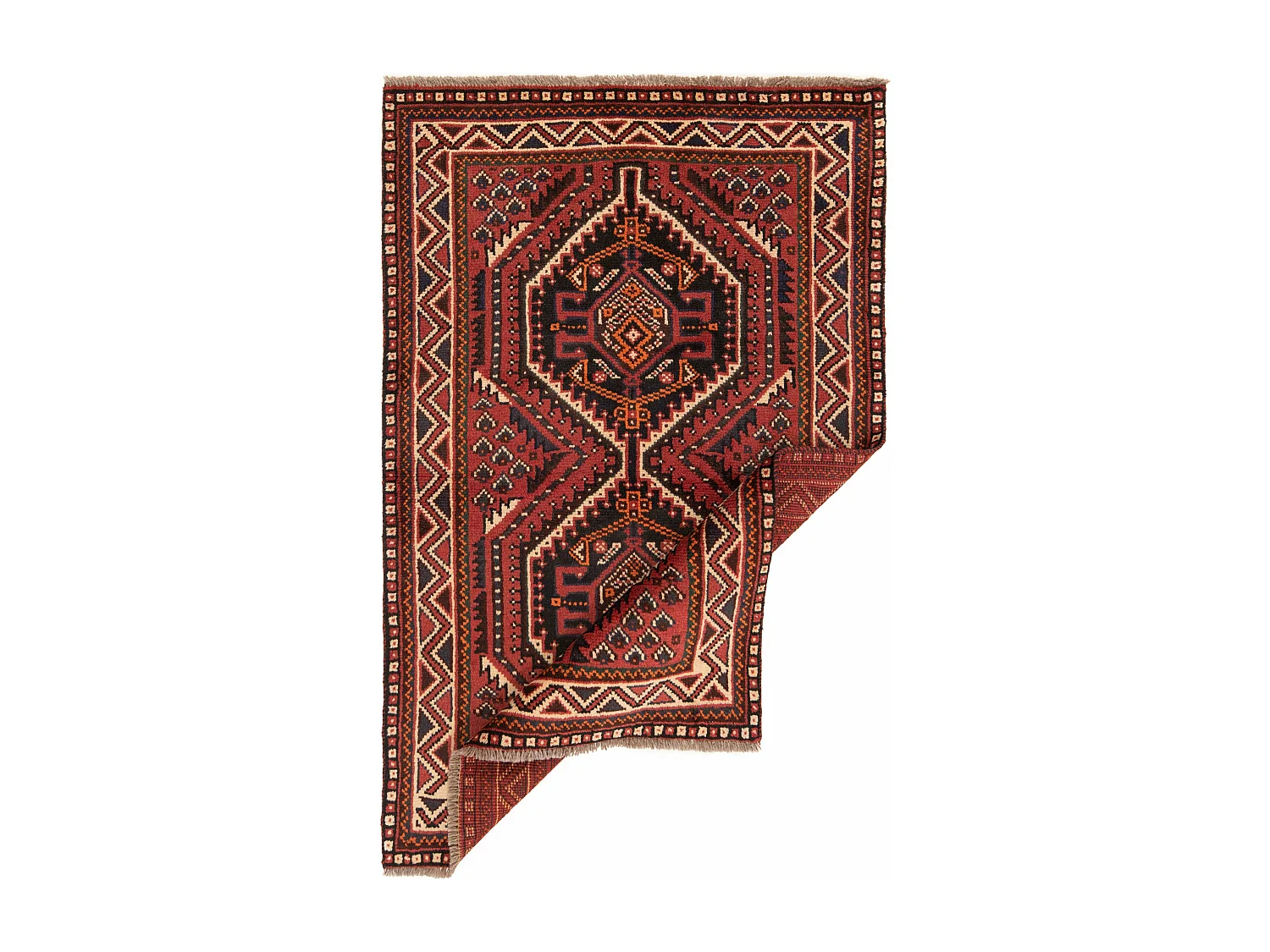 Alfombra Persa Shiraz | 100 x 152 cm