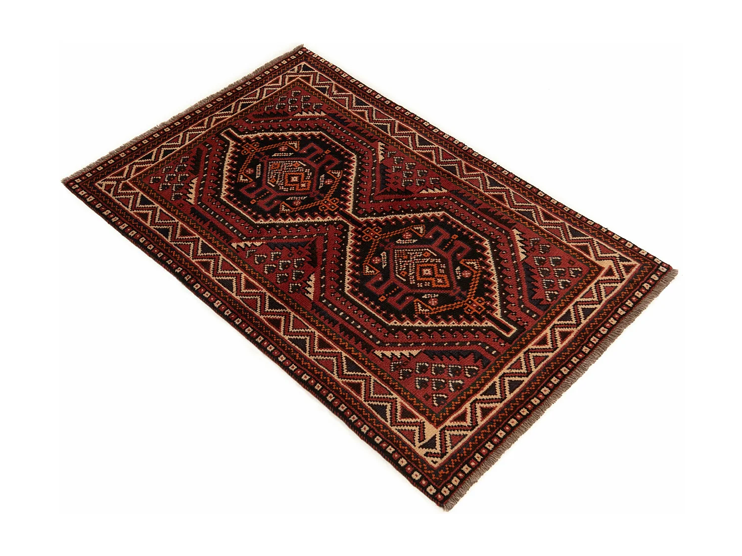 Alfombra Persa Shiraz | 100 x 152 cm