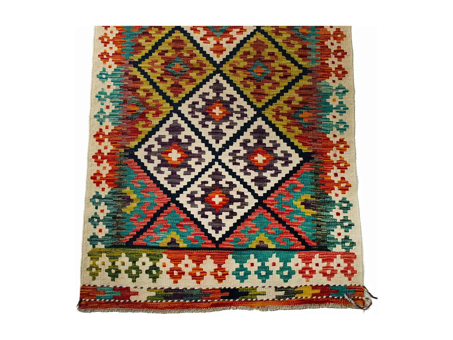 Kilim afghan | 85x400cm