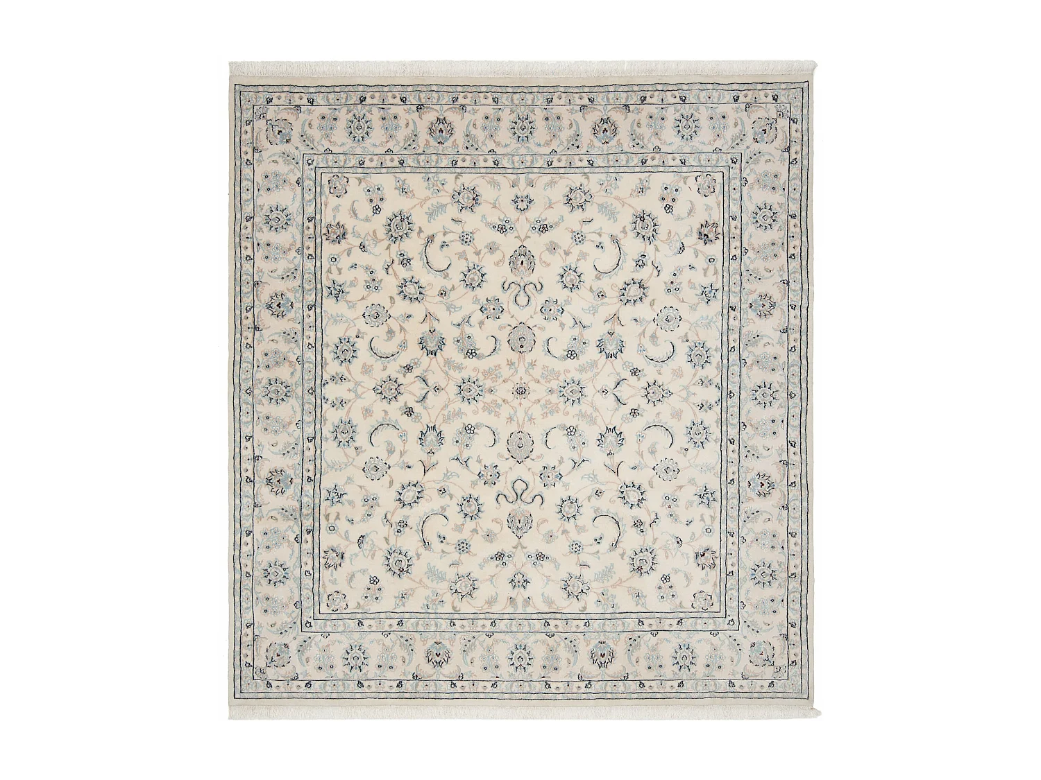 Tapis persan Nain | 199 x 215 cm