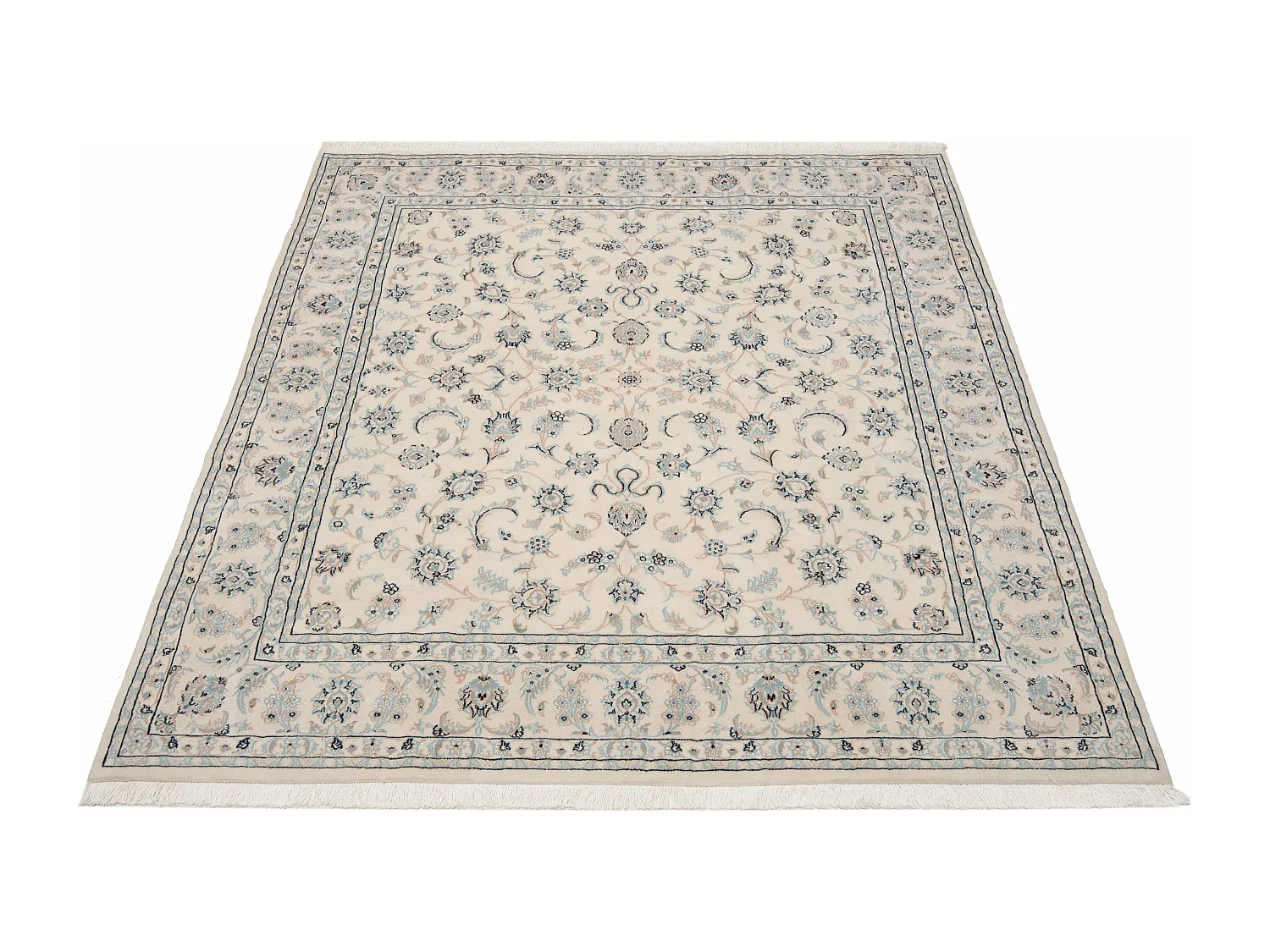 Tapis persan Nain | 199 x 215 cm