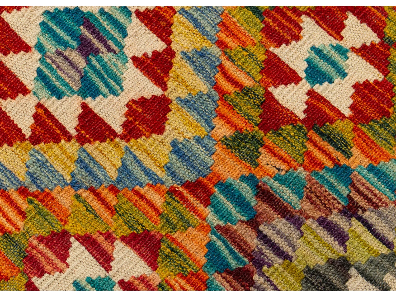 Kilim afghano | 89×122 cm