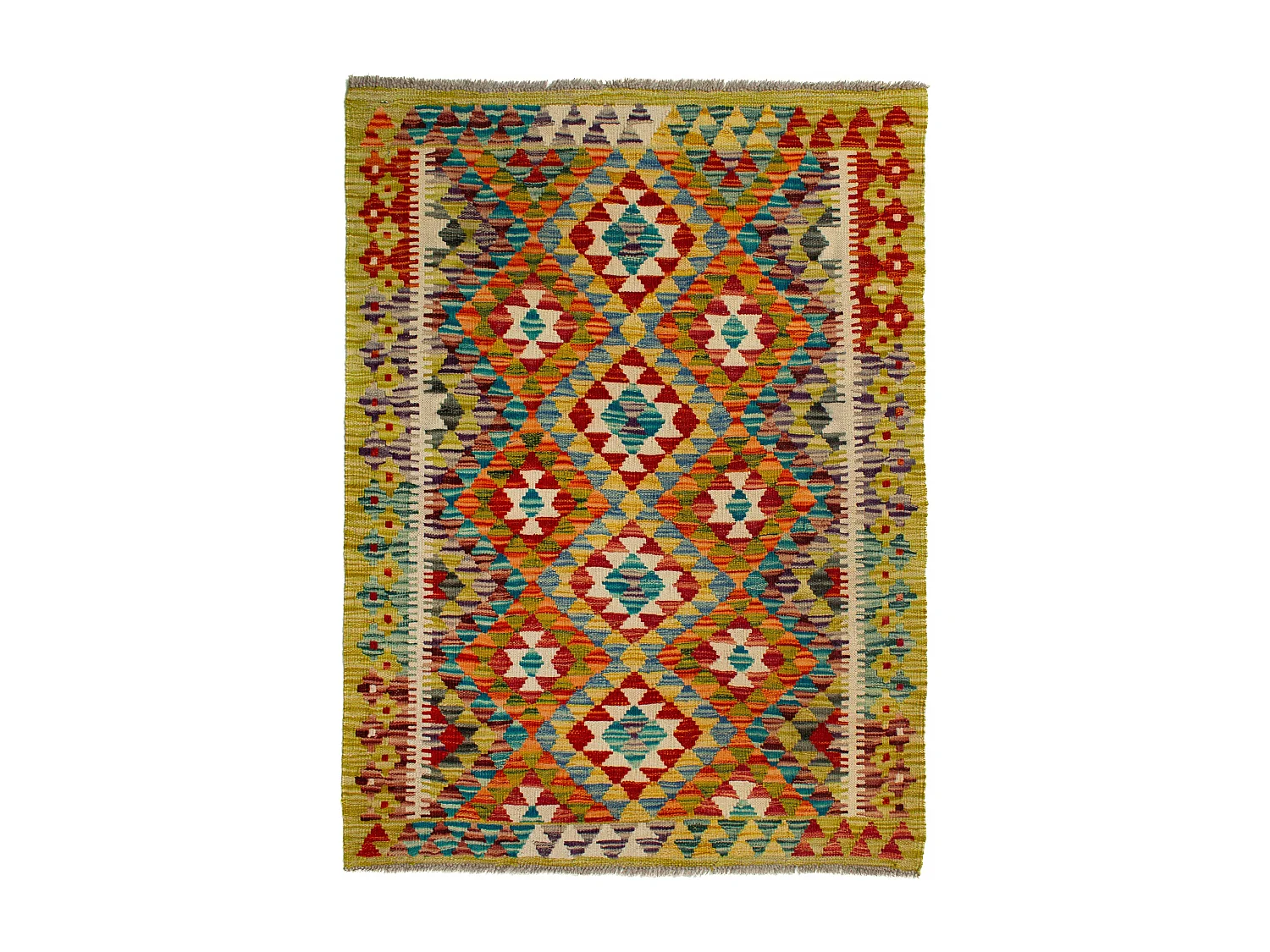 Kilim afghano | 89×122 cm