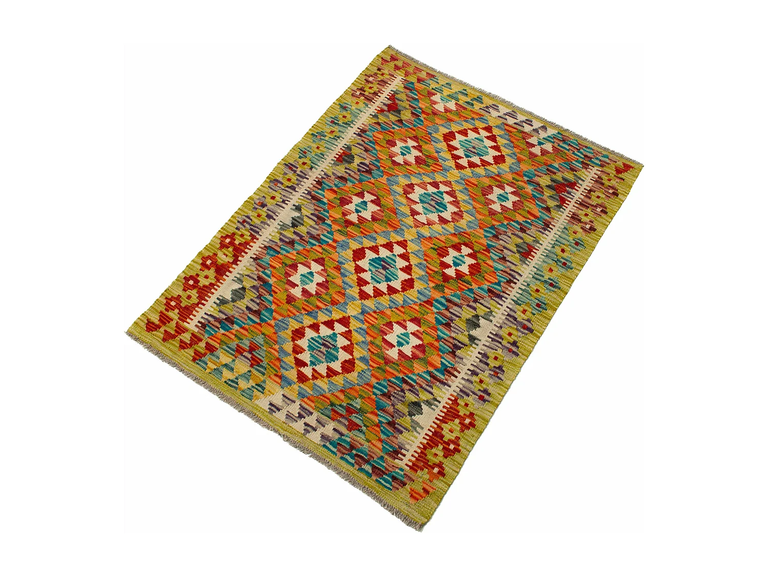 Kilim afghano | 89×122 cm