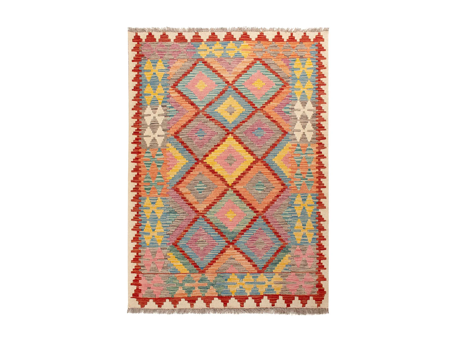Kilim afghan | 105x144cm