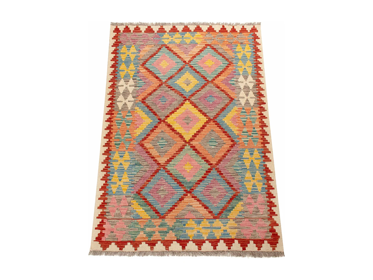 Kilim afghan | 105x144cm