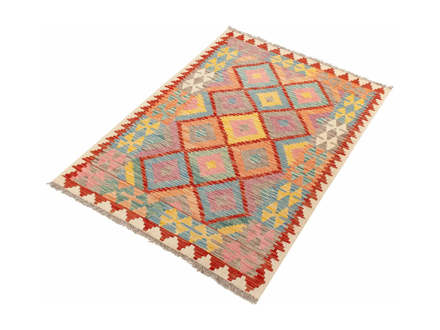 Kilim afghan | 105x144cm