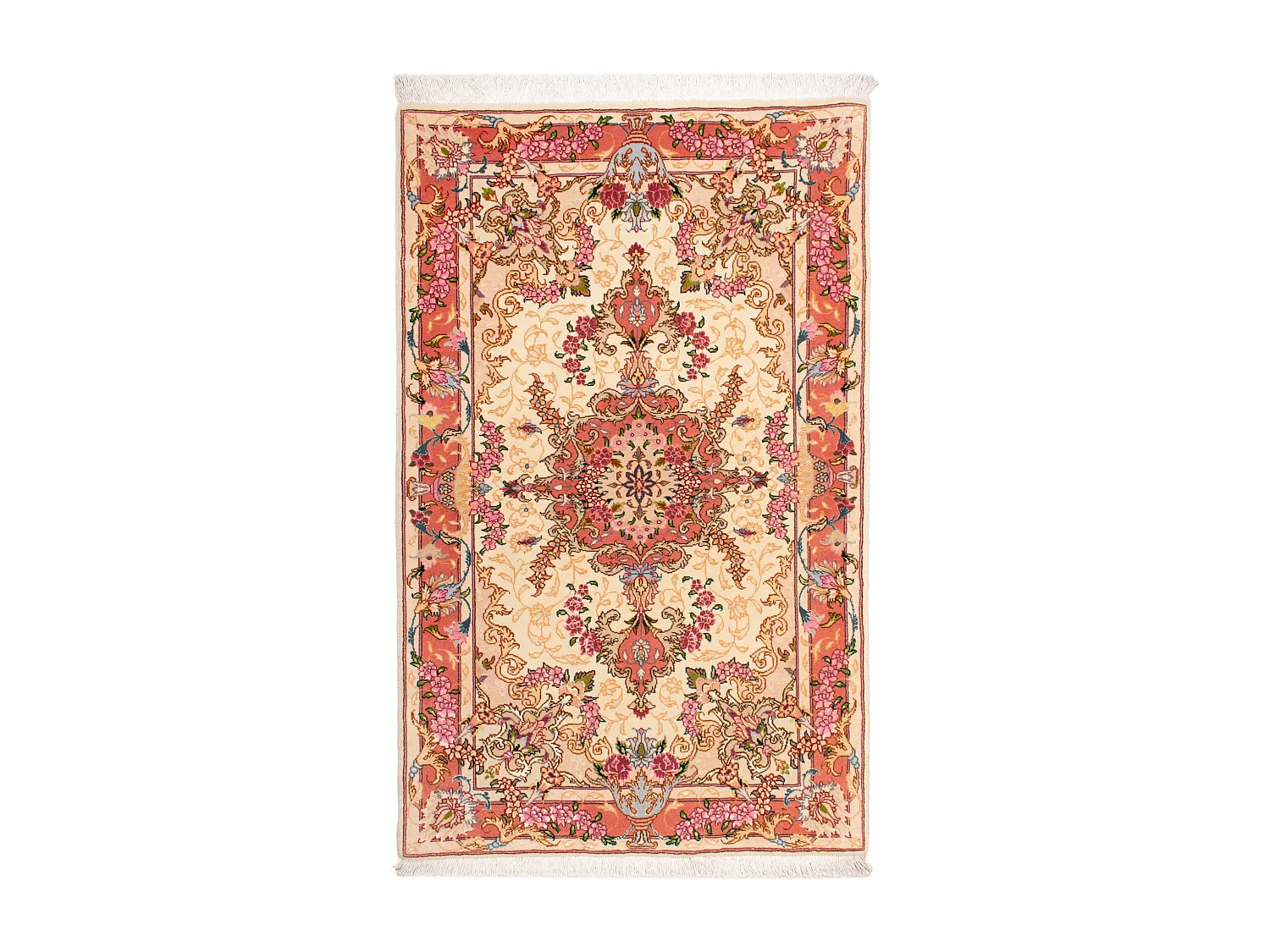 Tapete persa Tabriz 50Raj | 77x123cm