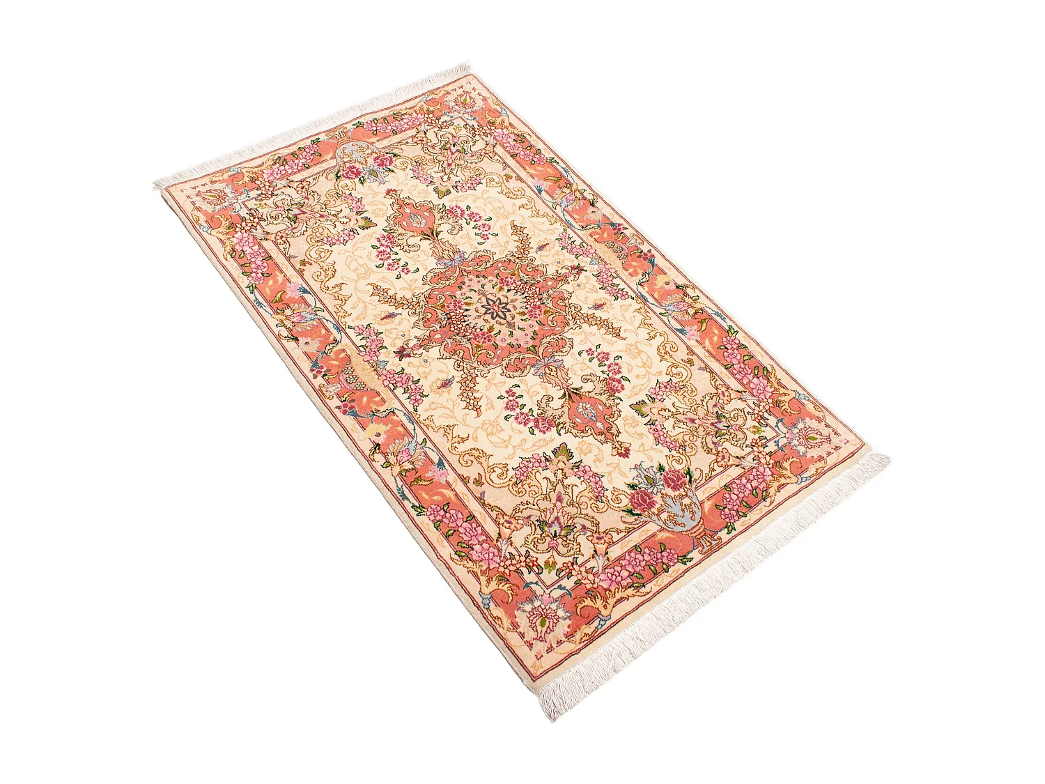 Tapete persa Tabriz 50Raj | 77x123cm