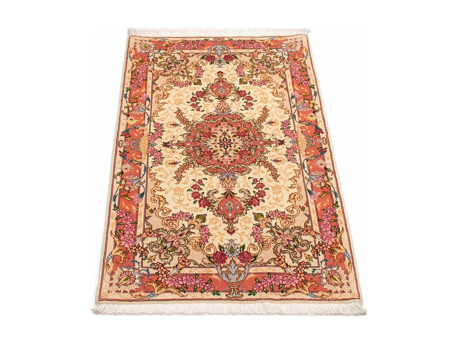 Tapete persa Tabriz 50Raj | 77x123cm