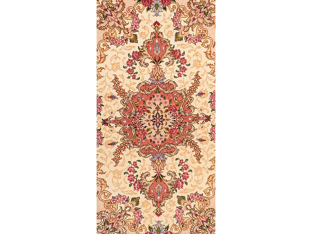 Tapete persa Tabriz 50Raj | 77x123cm