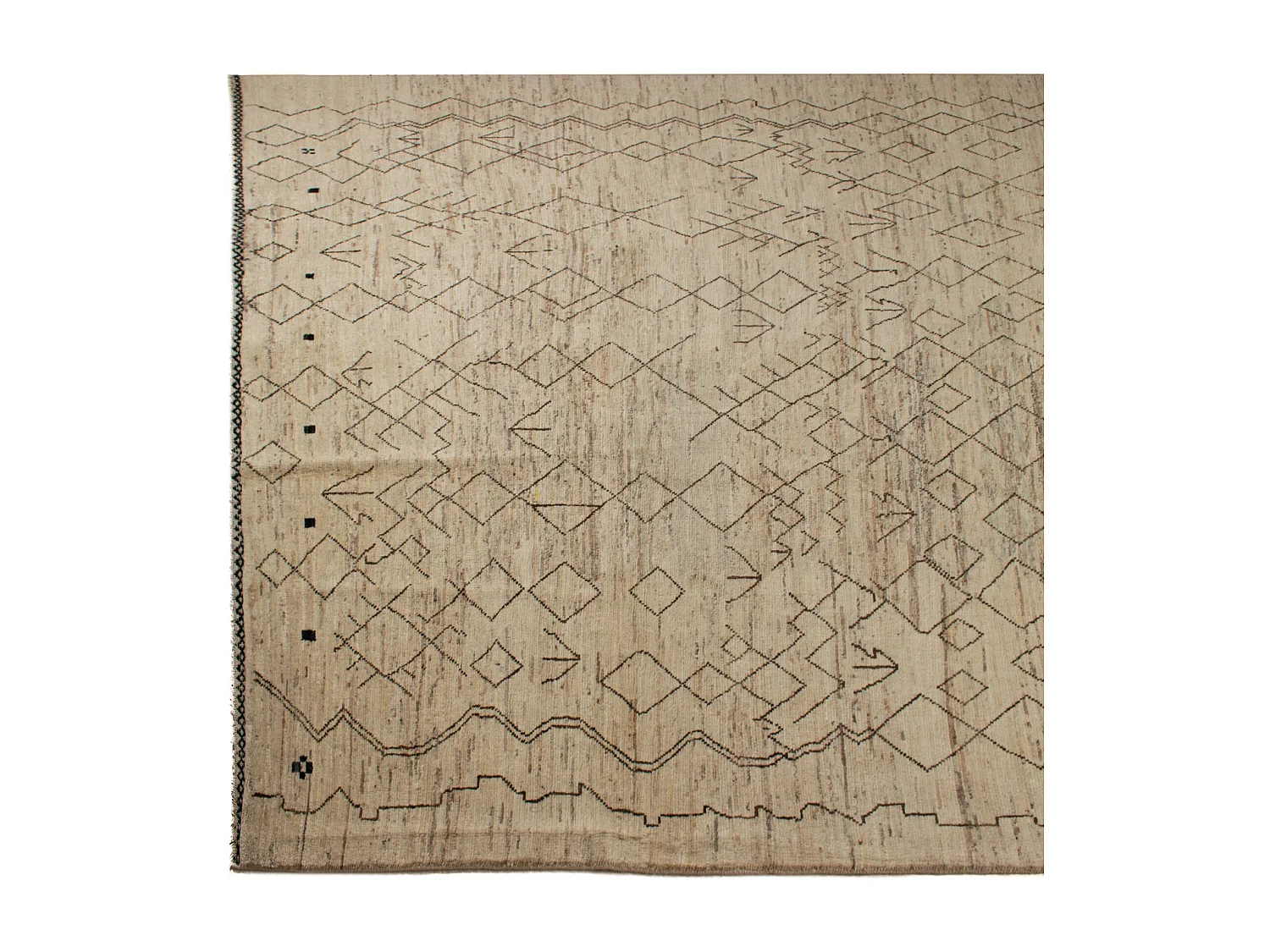 Moderner Berber-Stammesteppich | 255 x 322 cm