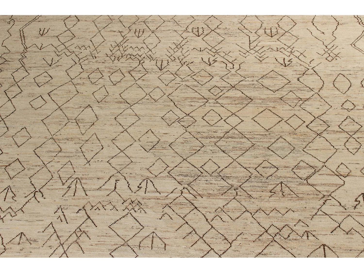 Moderner Berber-Stammesteppich | 255 x 322 cm