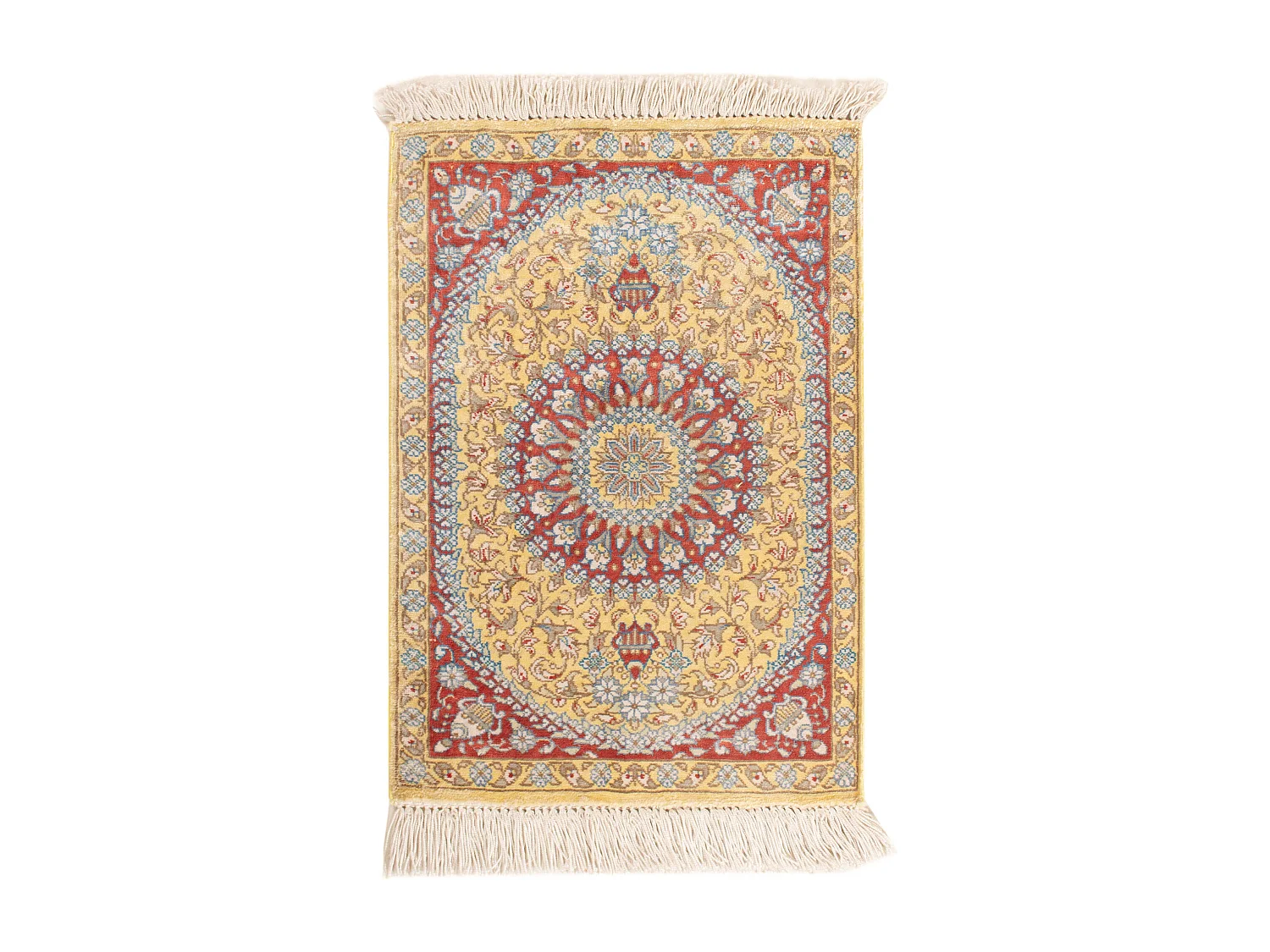 Tappeto persiano Qom | 40x29