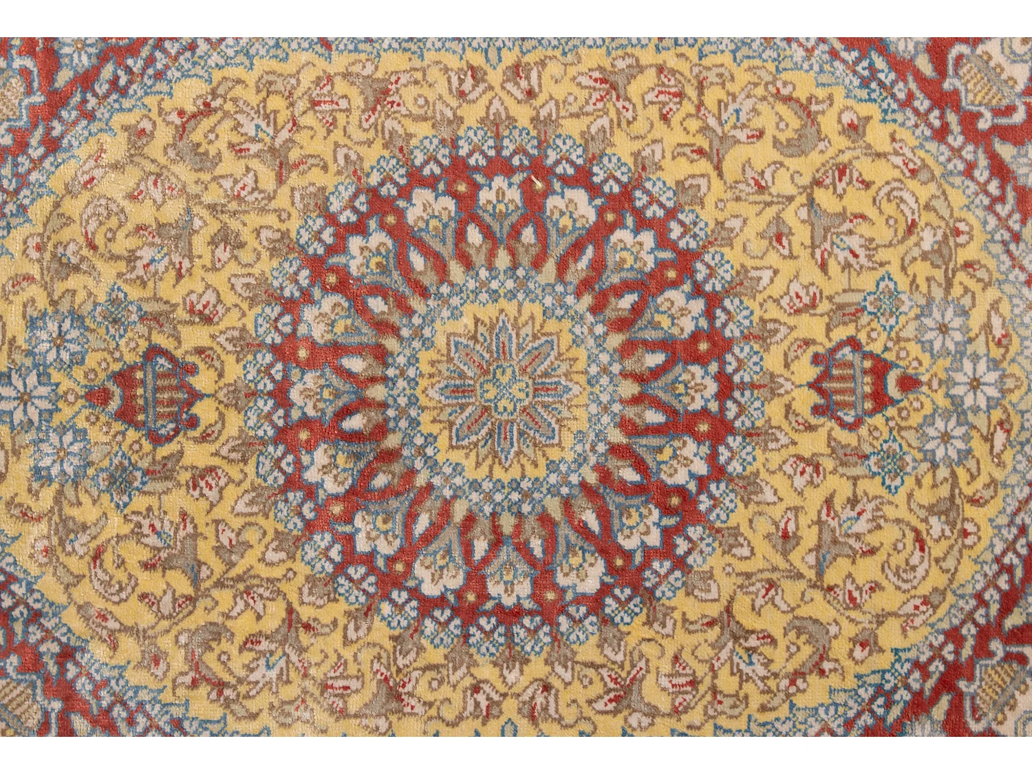 Tappeto persiano Qom | 40x29