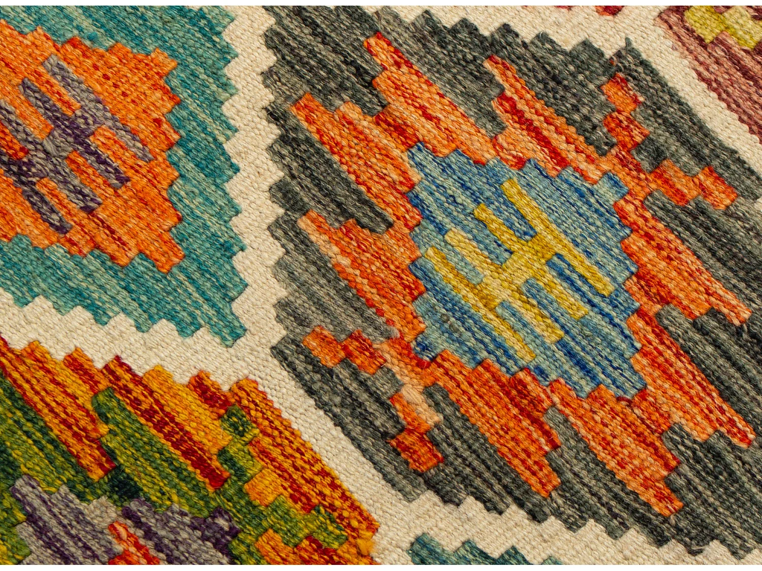 Kilim afghan | 82x121cm