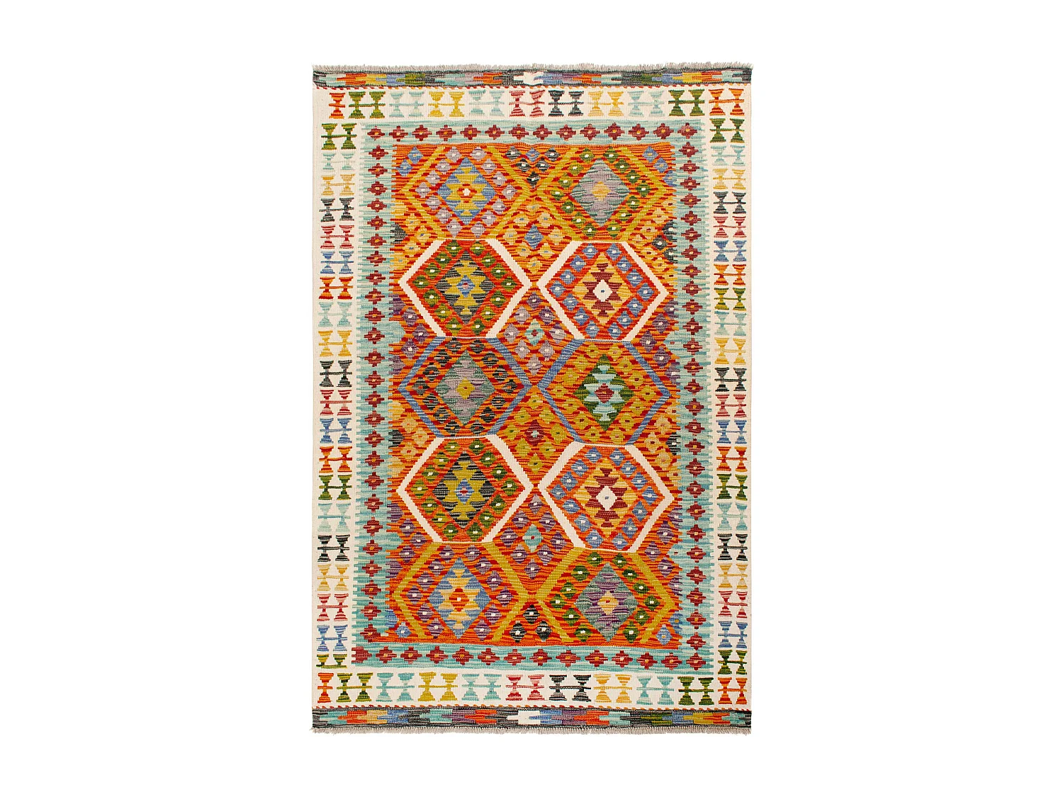 Kilim afghan | 131 x 203 cm