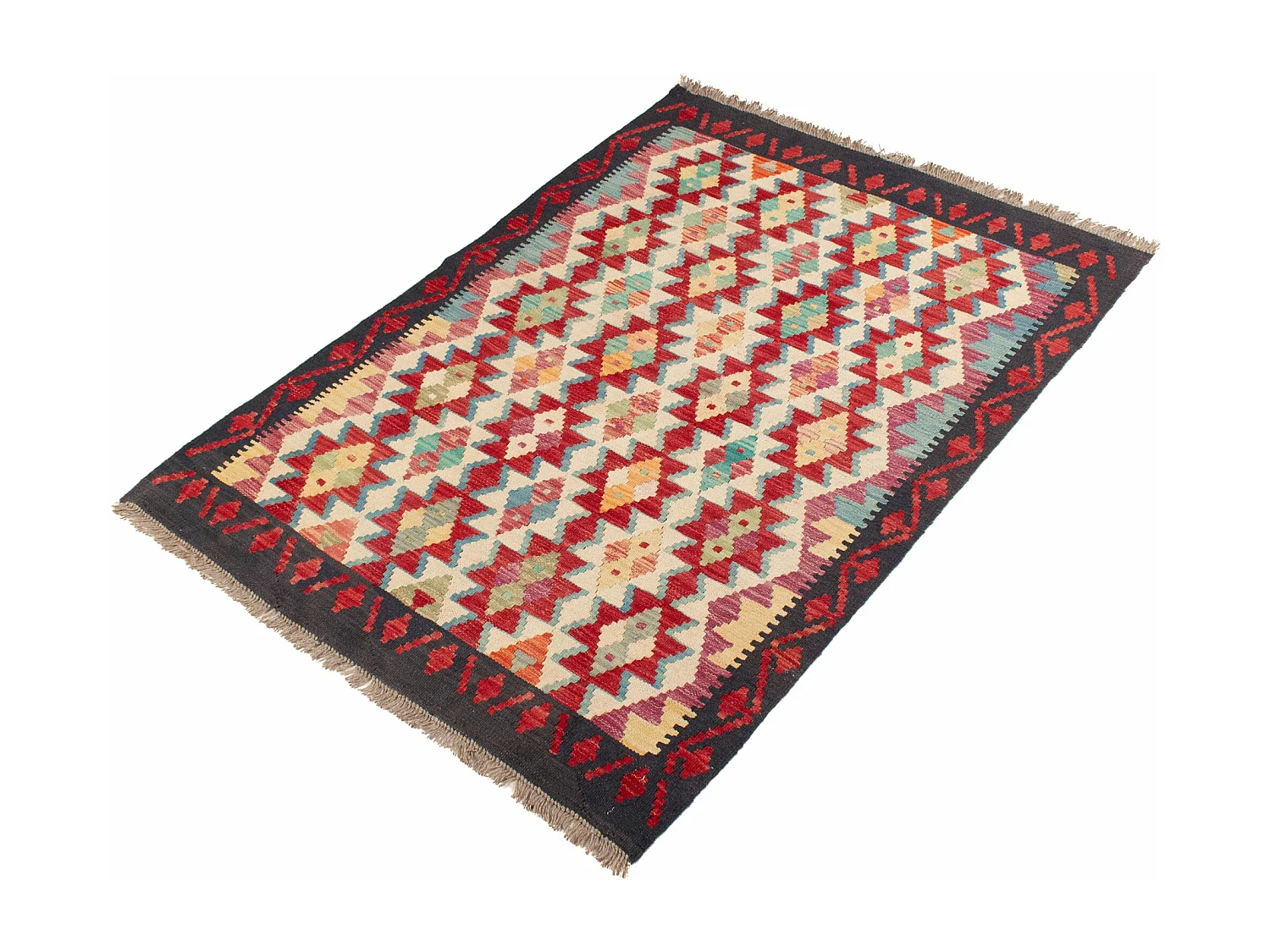 Kilim afghano | 105x144 cm