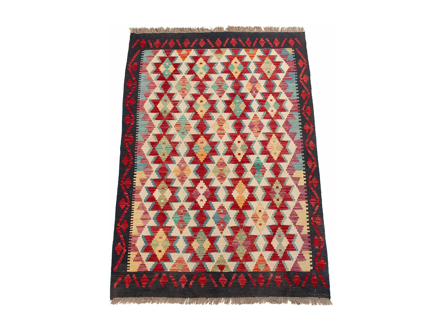 Kilim afghano | 105x144 cm