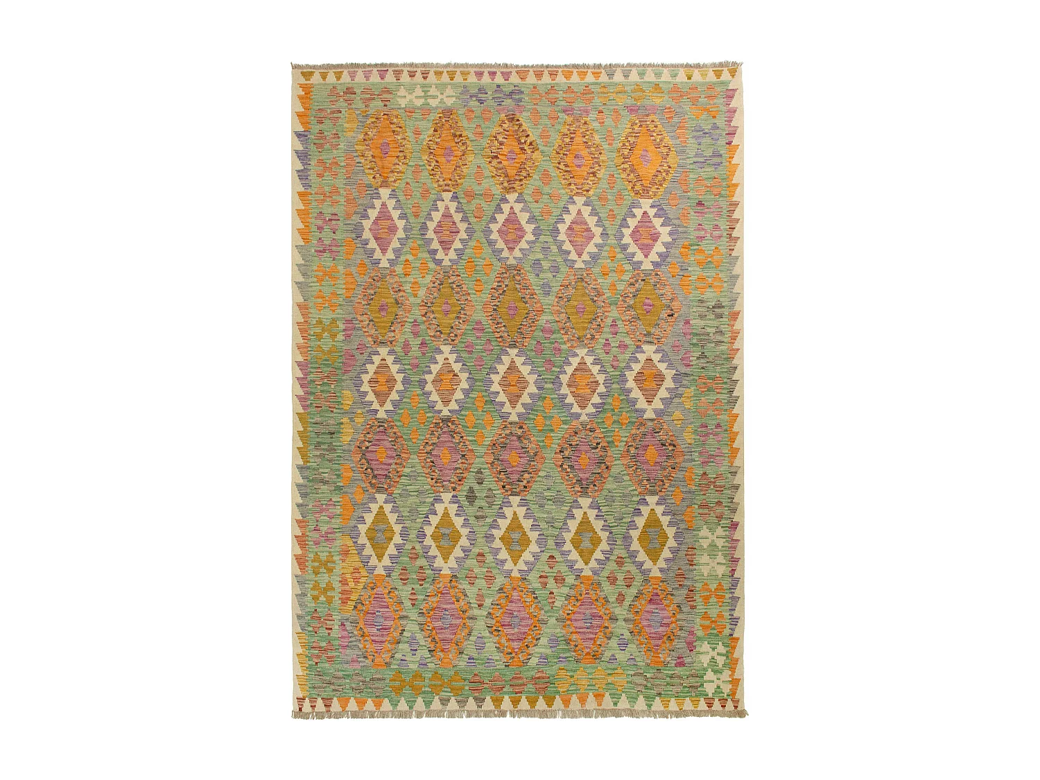 Kilim afghano | 202x284 cm