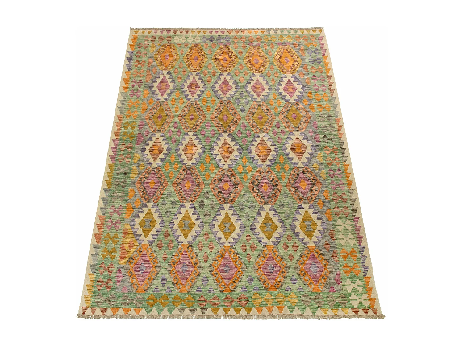Kilim afghano | 202x284 cm