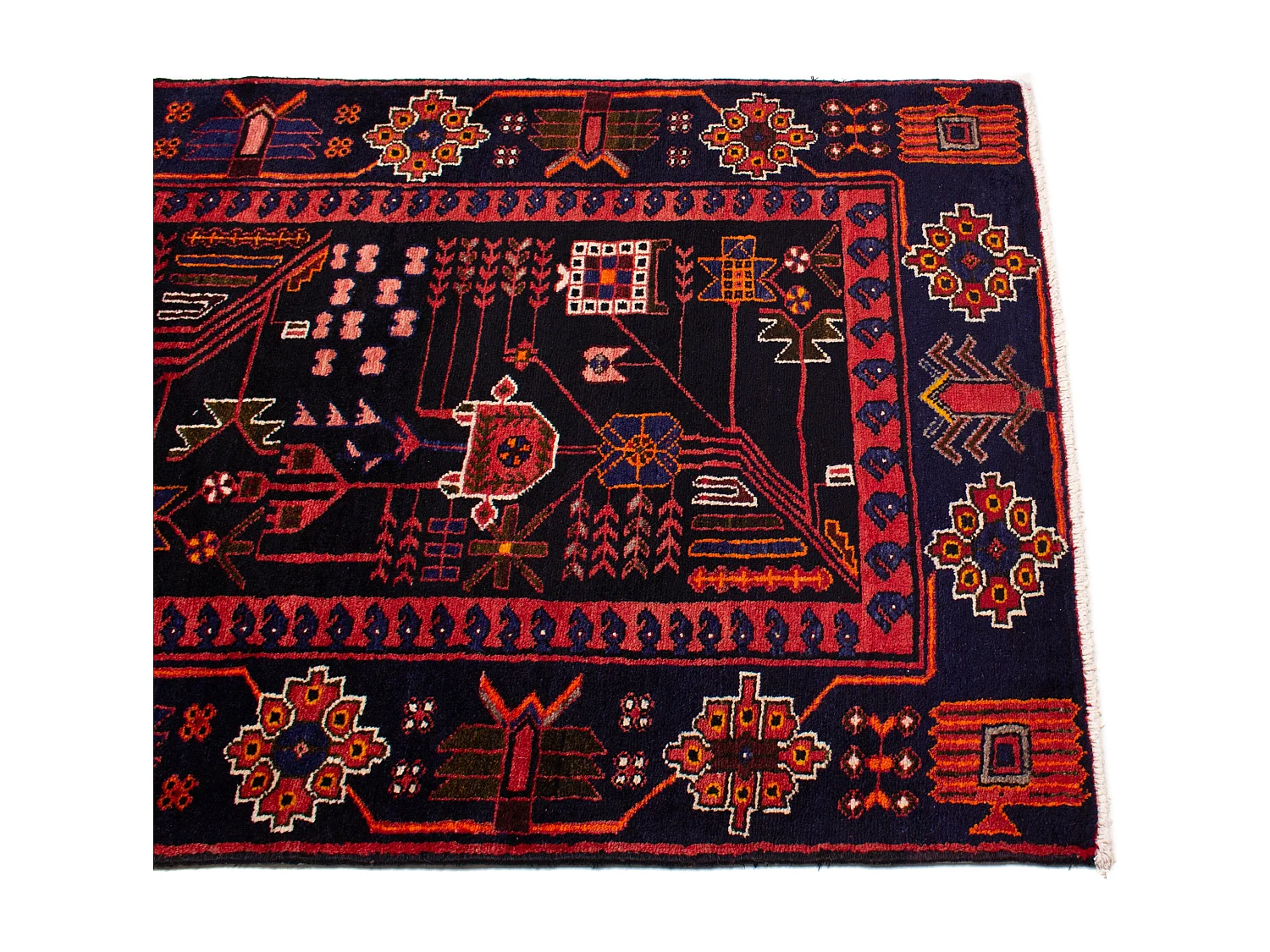 Tapis persan Hamedan | 103x148cm