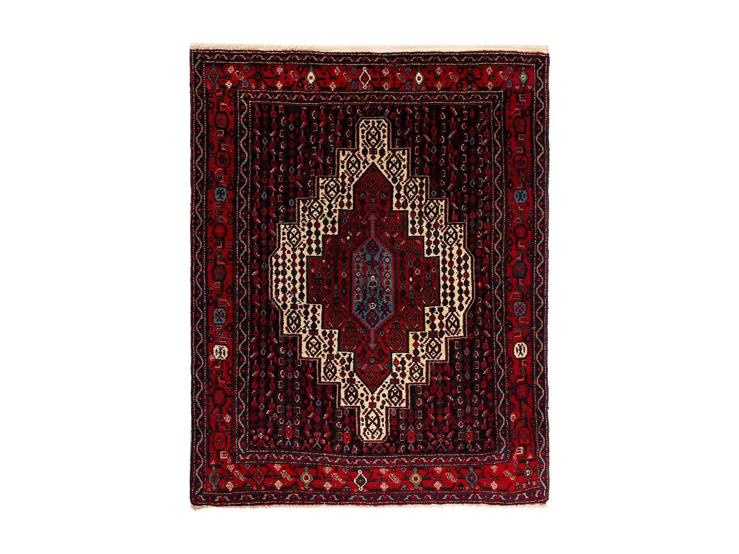 Persischer Bidjar-Teppich | 123x155cm