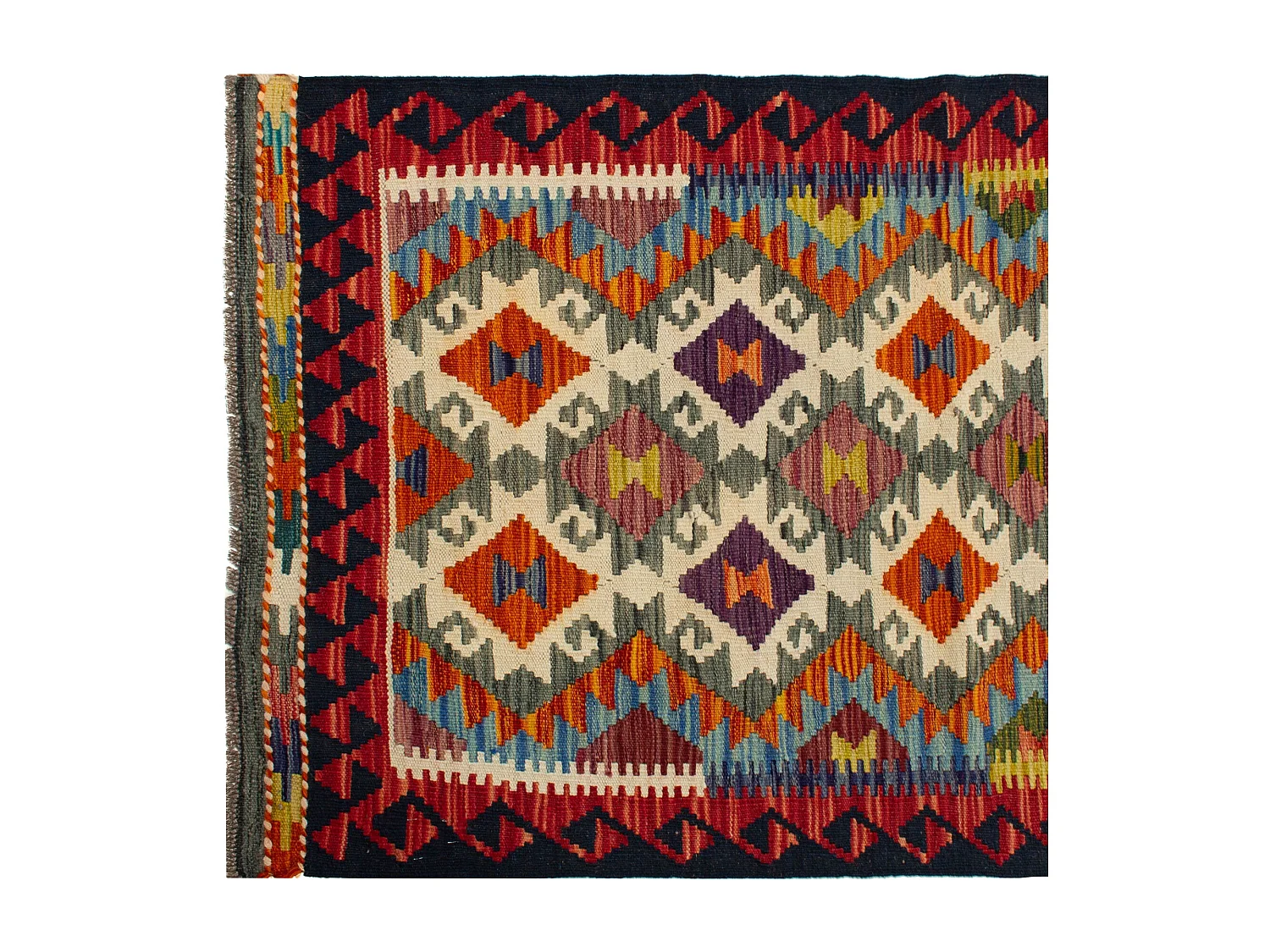 Kilim afegão | 80x296cm