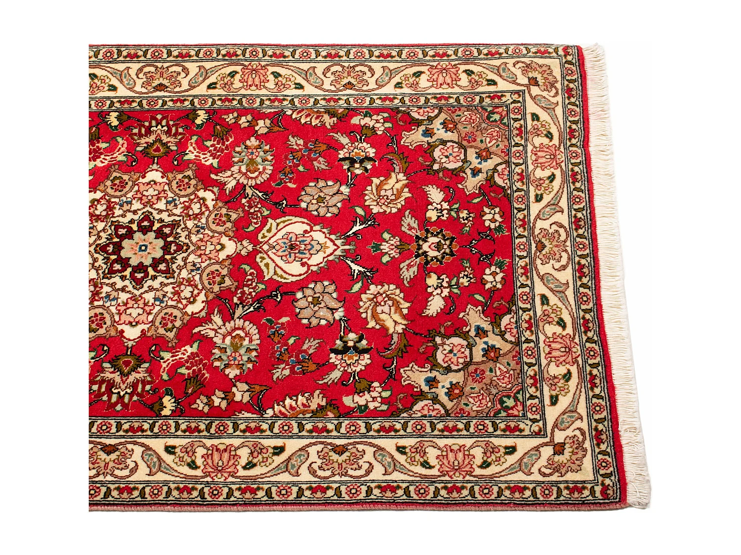 Tapis Persan Tabriz 50Raj | 72x122cm