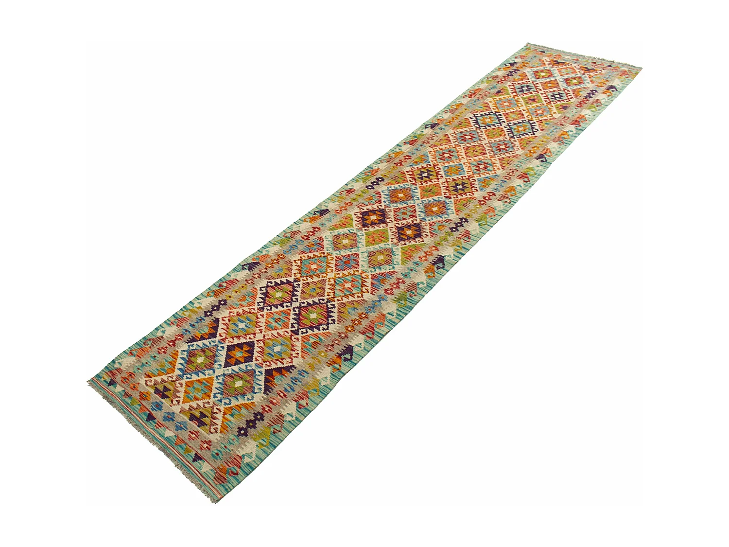 Kilim afghan | 80x389cm
