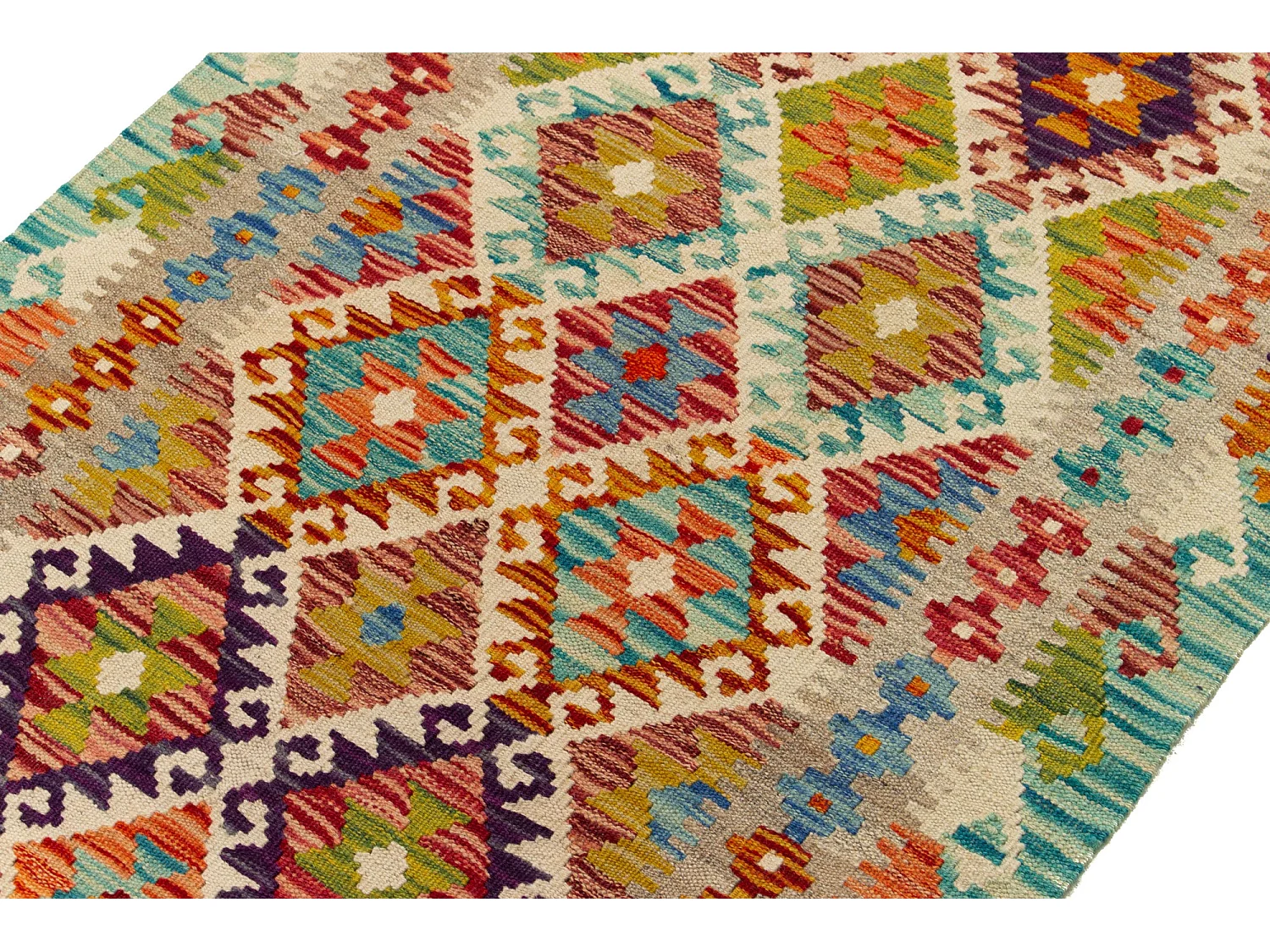 Kilim afghan | 80x389cm