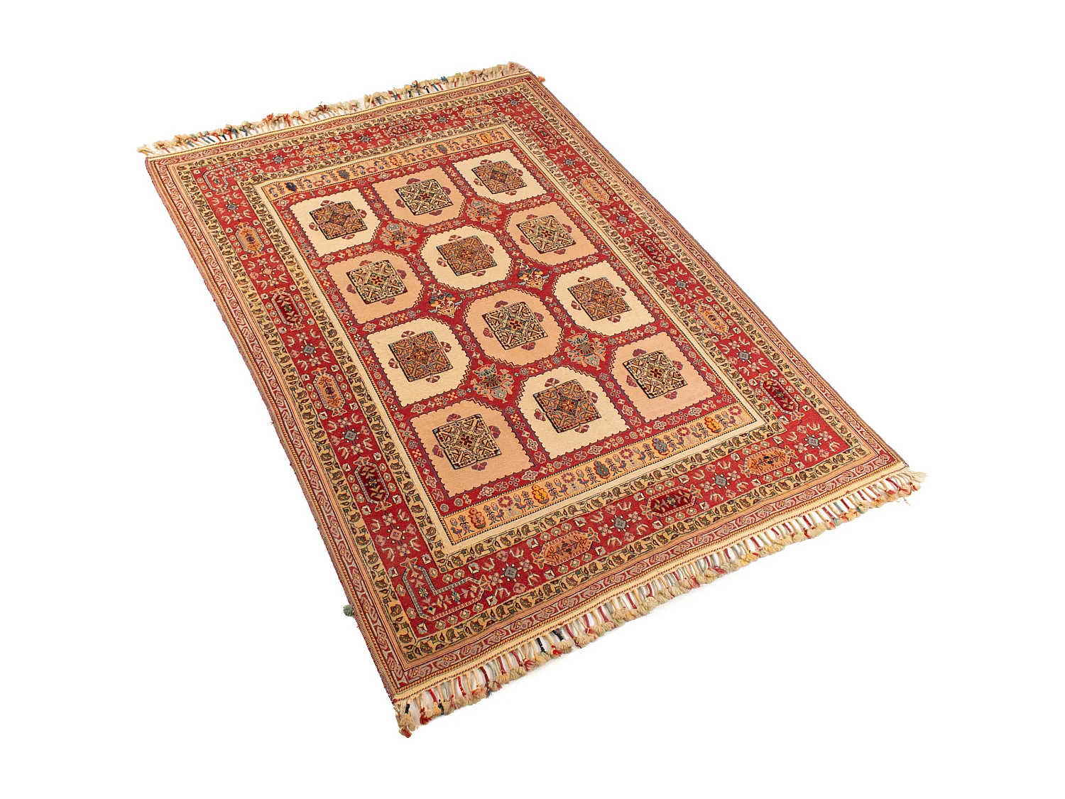Tapis persan Gabbeh Kilim | 197 x 257 cm