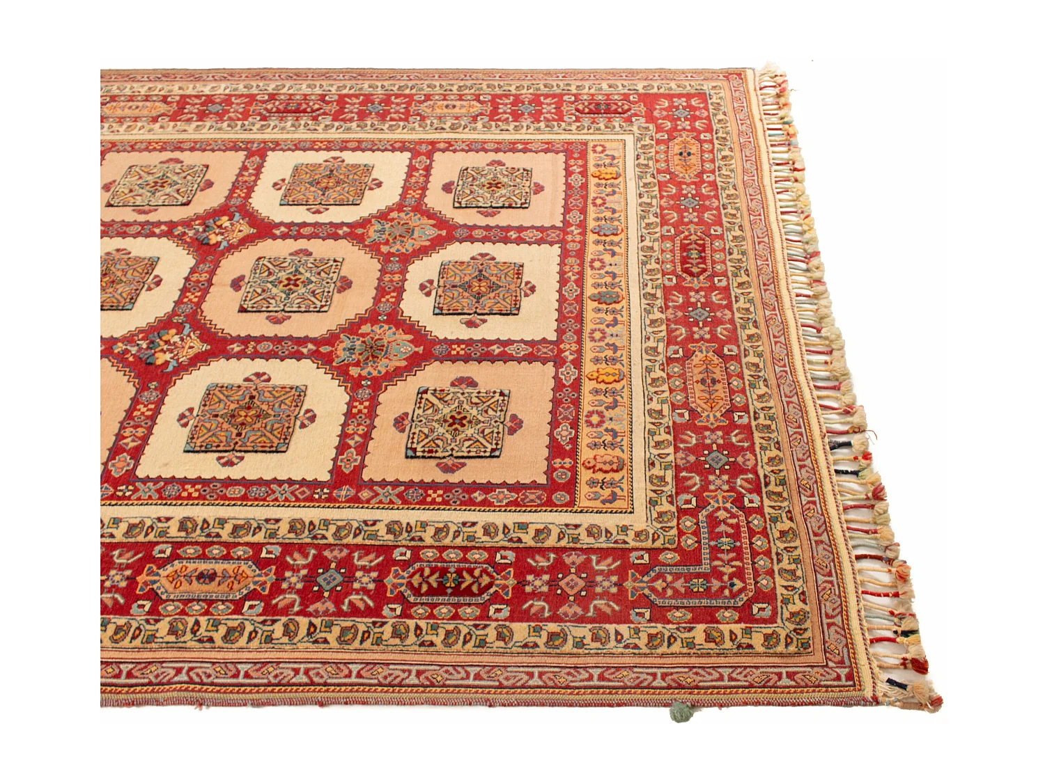 Tapis persan Gabbeh Kilim | 197 x 257 cm
