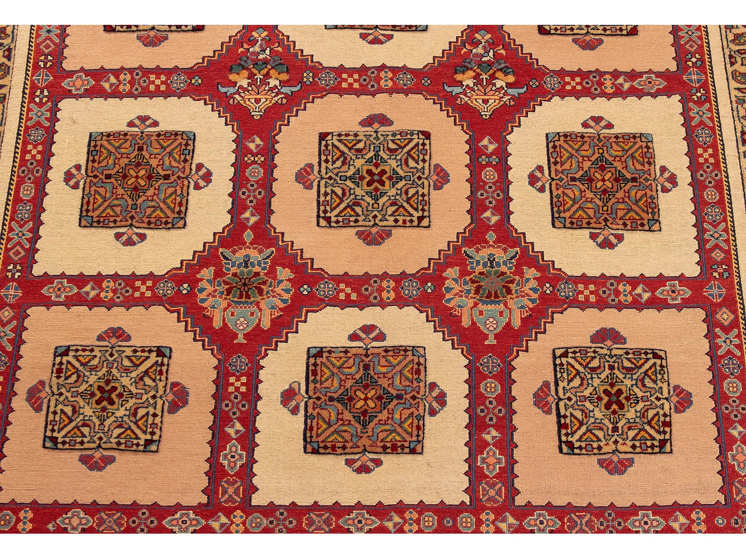 Tapis persan Gabbeh Kilim | 197 x 257 cm