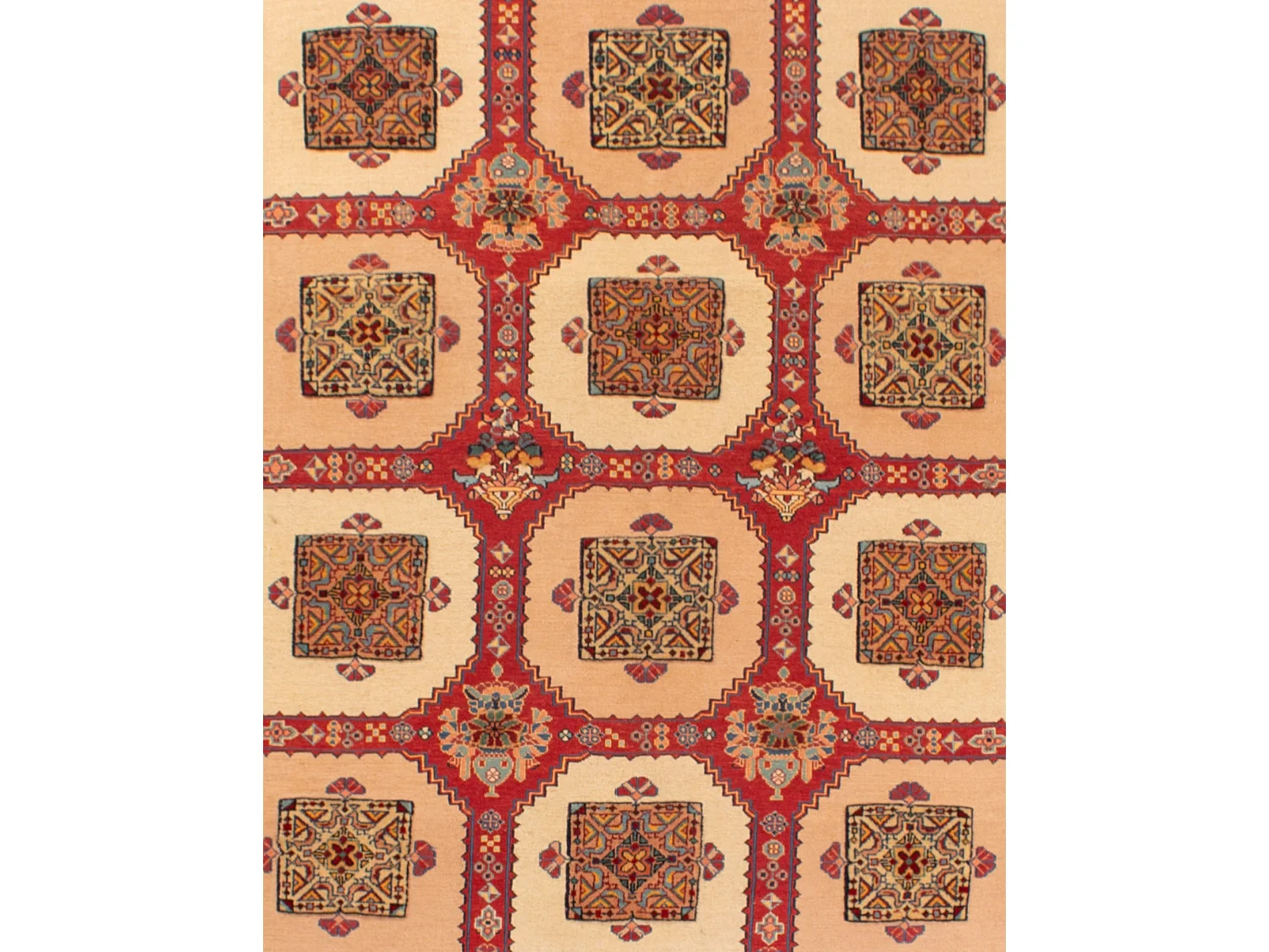 Tapis persan Gabbeh Kilim | 197 x 257 cm