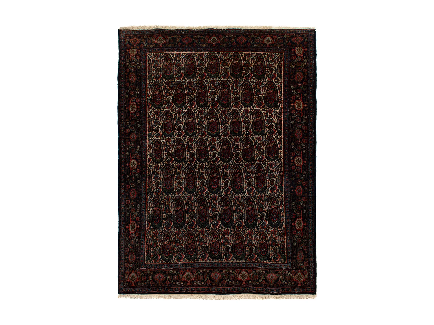 Alfombra Persa Antigua Sanneh 90 Años | 137 x 202 cm
