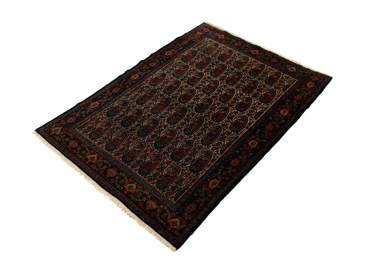 Alfombra Persa Antigua Sanneh 90 Años | 137 x 202 cm