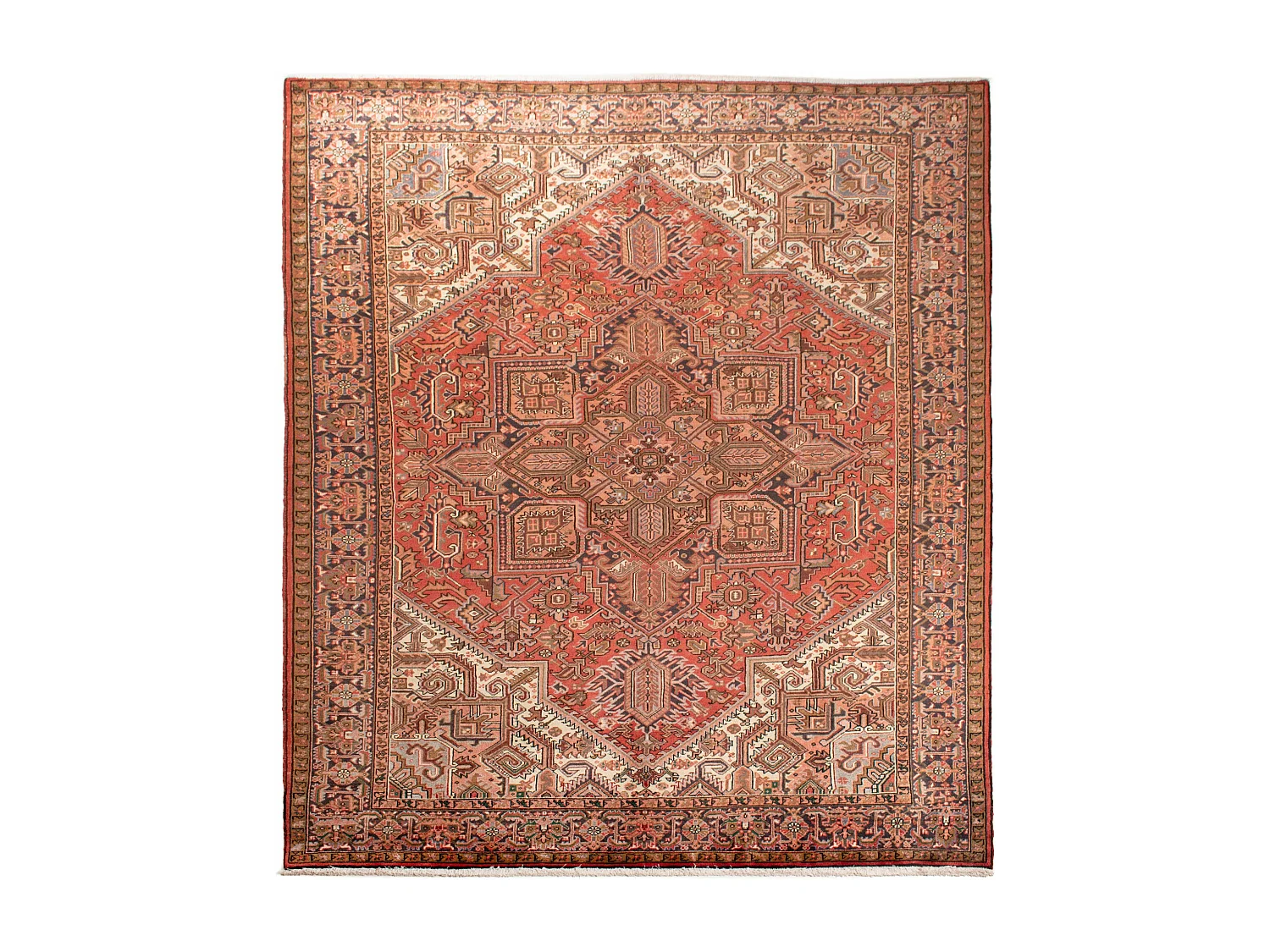 Tappeto persiano antico Heriz | 247 x 320 cm