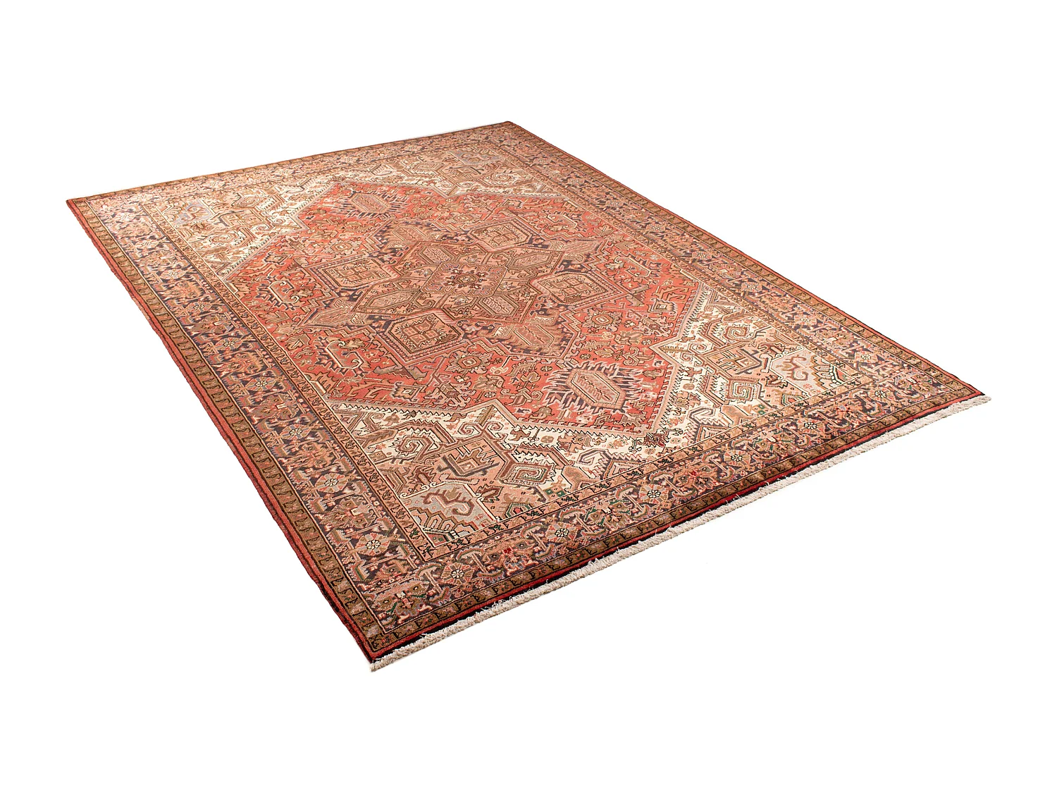 Tappeto persiano antico Heriz | 247 x 320 cm
