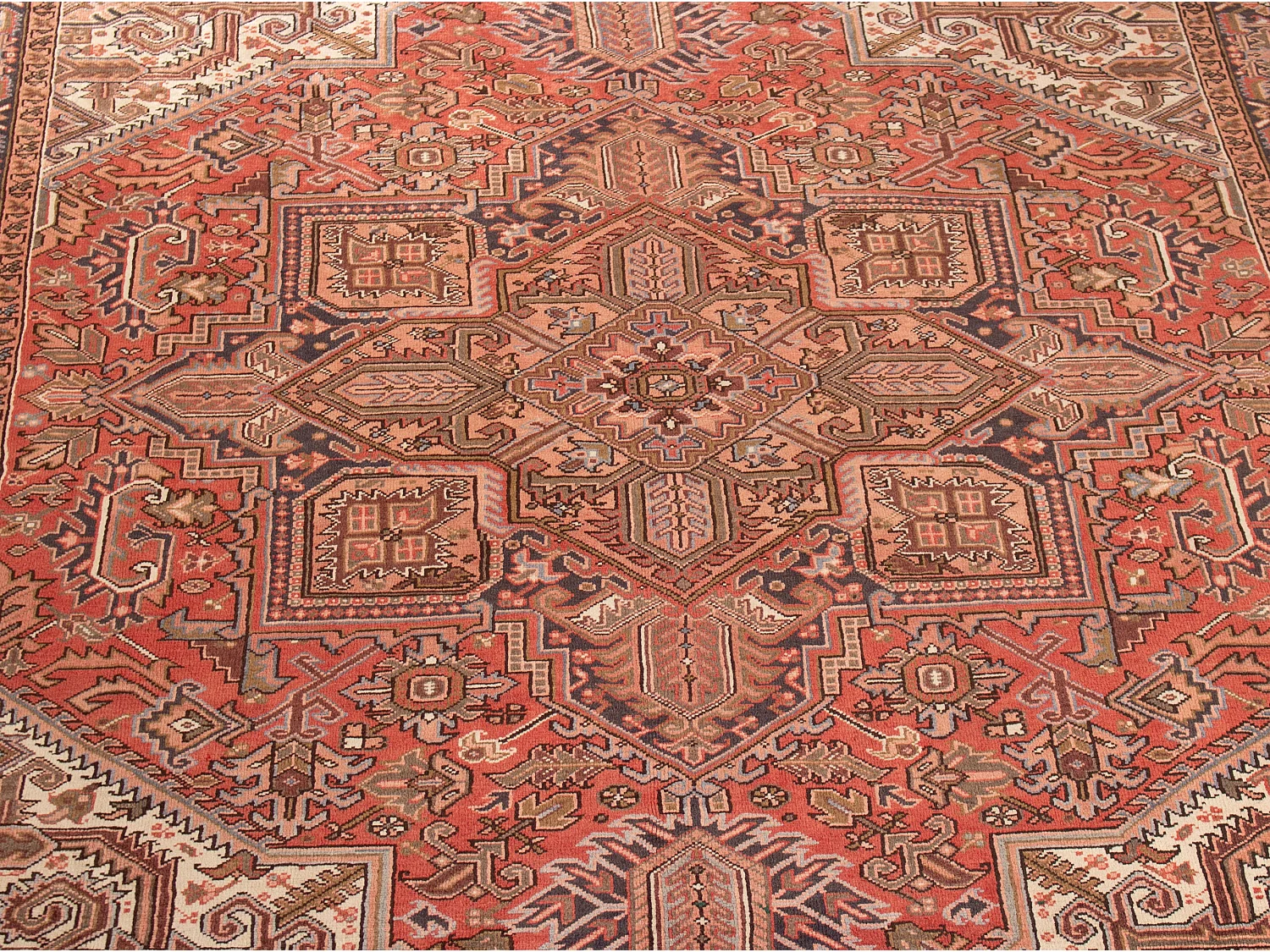 Tappeto persiano antico Heriz | 247 x 320 cm