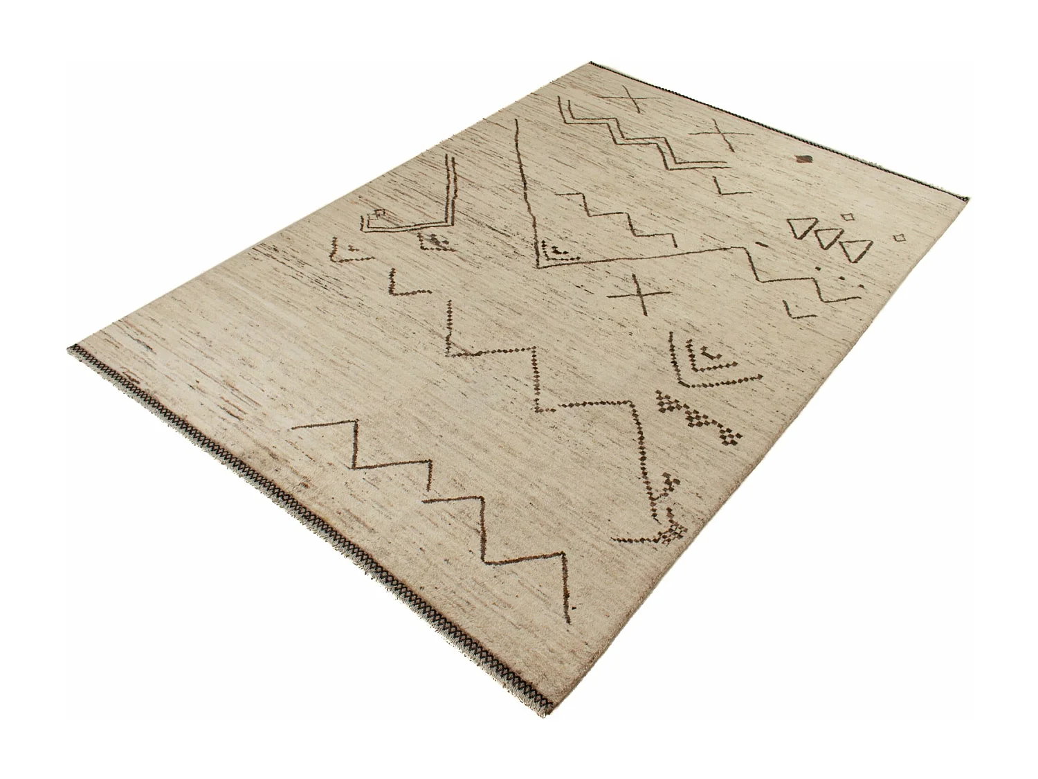 Tapis tribal berbère moderne | 201x300cm