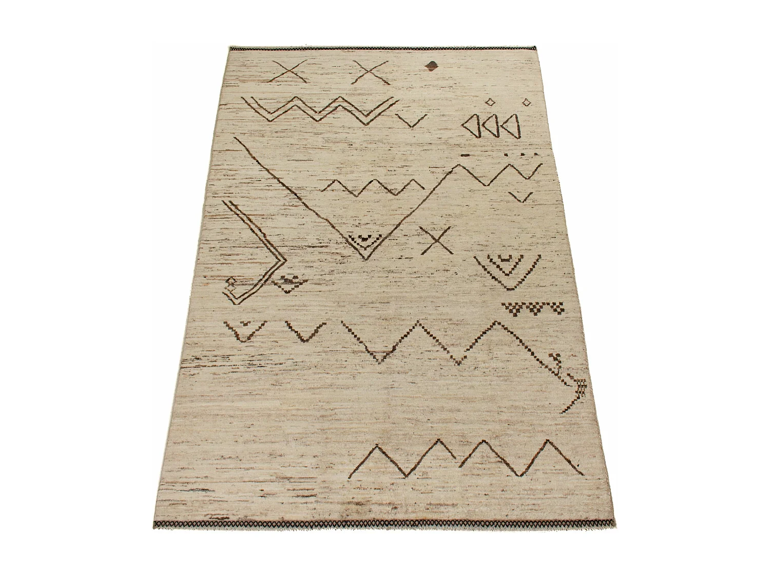 Tapis tribal berbère moderne | 201x300cm