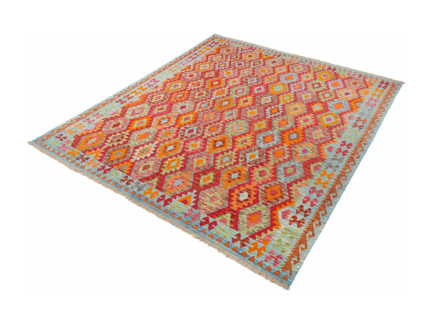 Kilim afghan | 263 x 299 cm