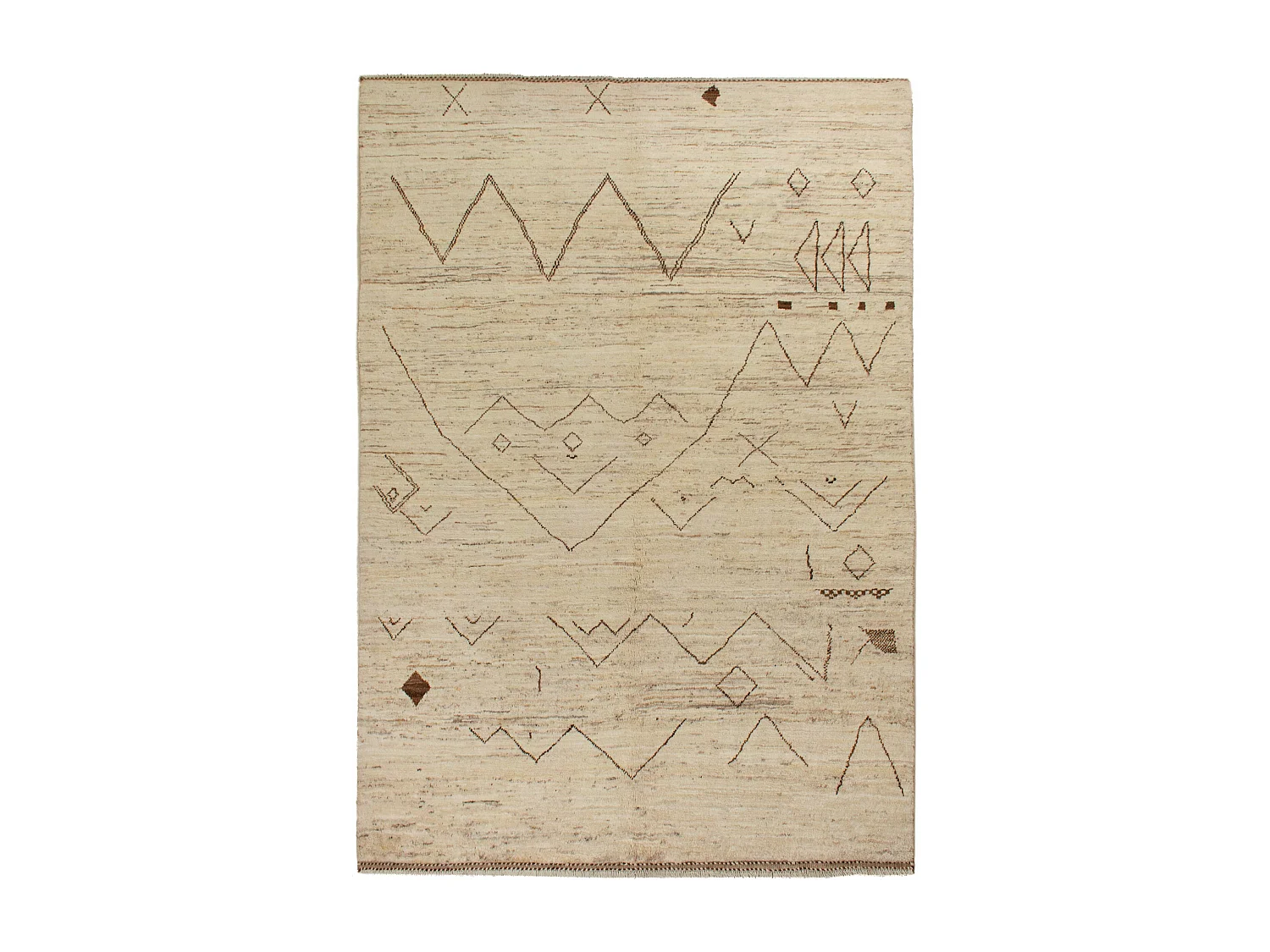 Tapis tribal berbère moderne | 195x305cm