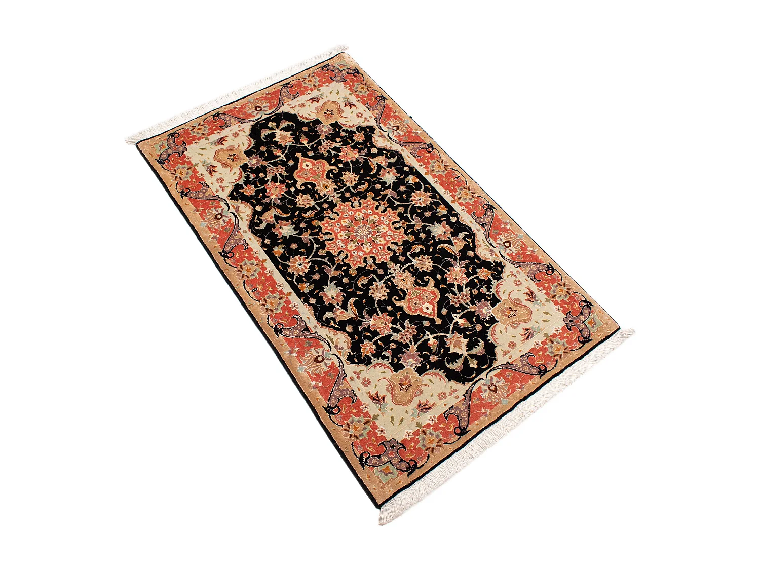 Tapete persa Tabriz 50Raj | 75x121cm