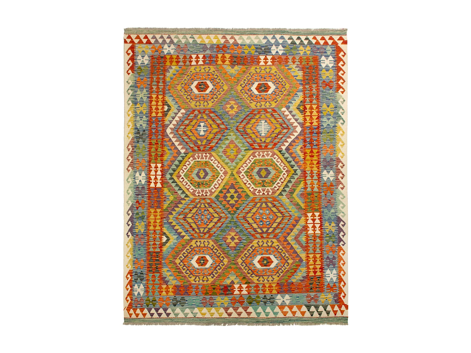 Kilim afegão | 197x265cm